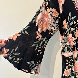 Billabong Black  & Pink Floral dress